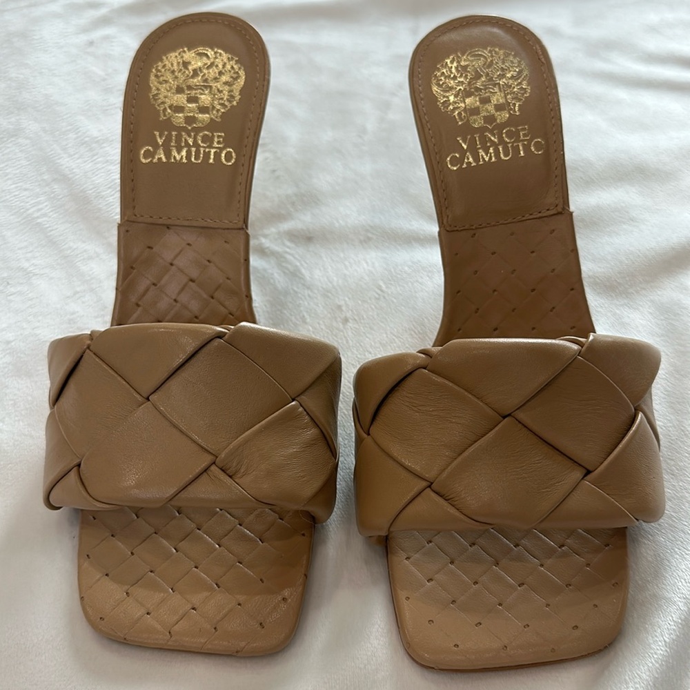 N E W. Vince Camuto Brelanie Braided Strap Heels